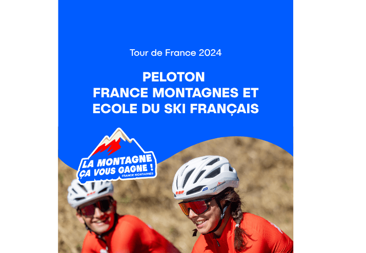 Tour de France 2024 - Peloton France Montagnes x Ecole du Ski Français